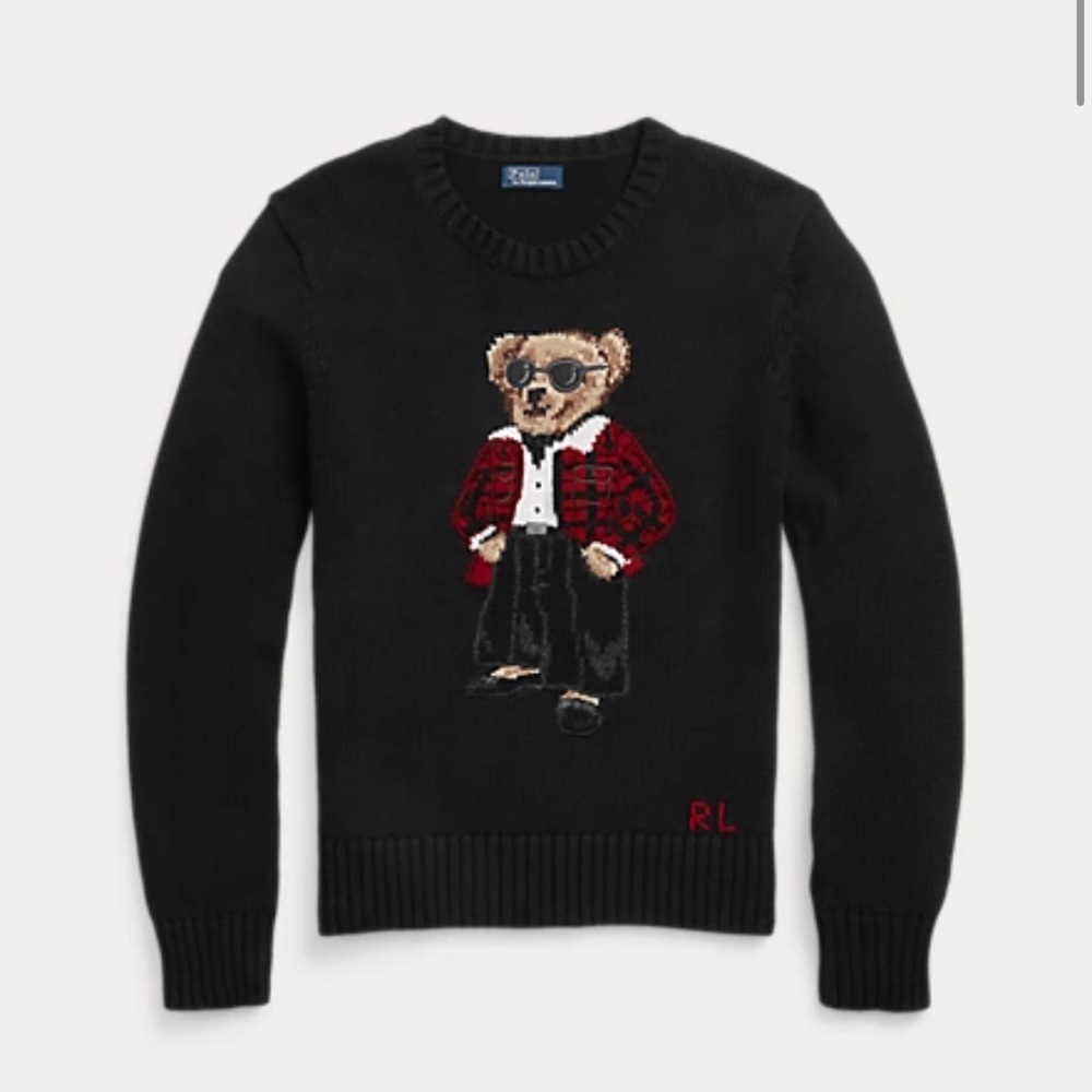 Polo Bear cotton-blend sweater by Ralph lauren - Picture 4 of 4
